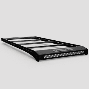 TraxRaxk PRO roof rack RENDER front side view