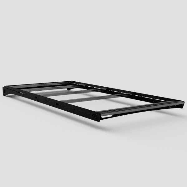 TraxRaxk PRO roof rack RENDER rear side view