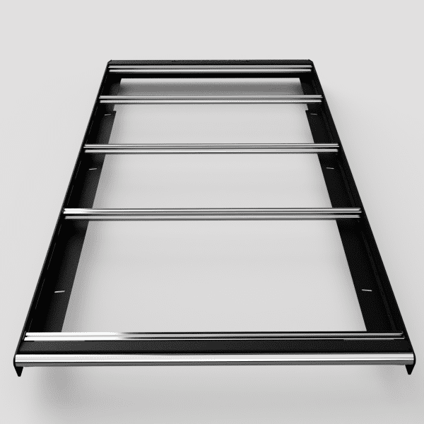TraxRaxk PRO roof rack RENDER rear view