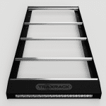 TraxRaxk PRO roof rack RENDER front view