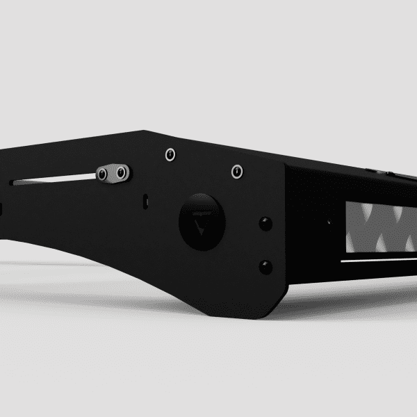 TraxRaxk PRO roof rack RENDER front section view