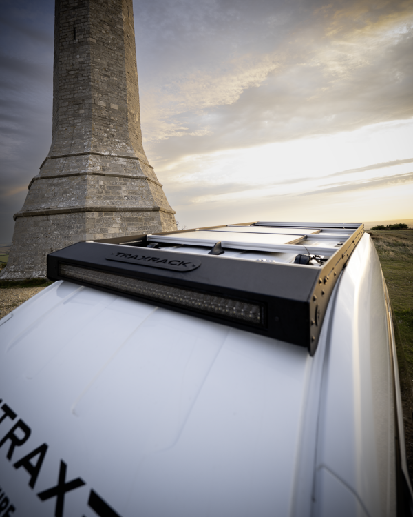 TraxRaxk PRO roof rack on Transit Custom l2h2 vertical image