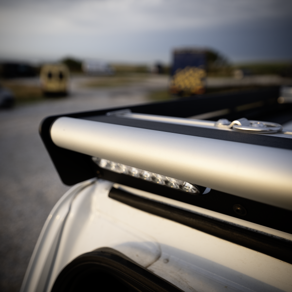 TraxRaxk PRO roof rack rear roller view photo